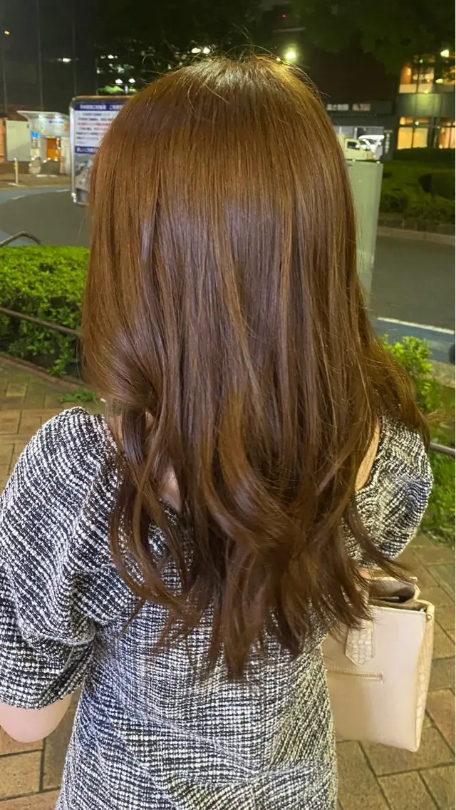 パーマ パーマ Ash平井店 🫧中園🪽のヘアスタイル