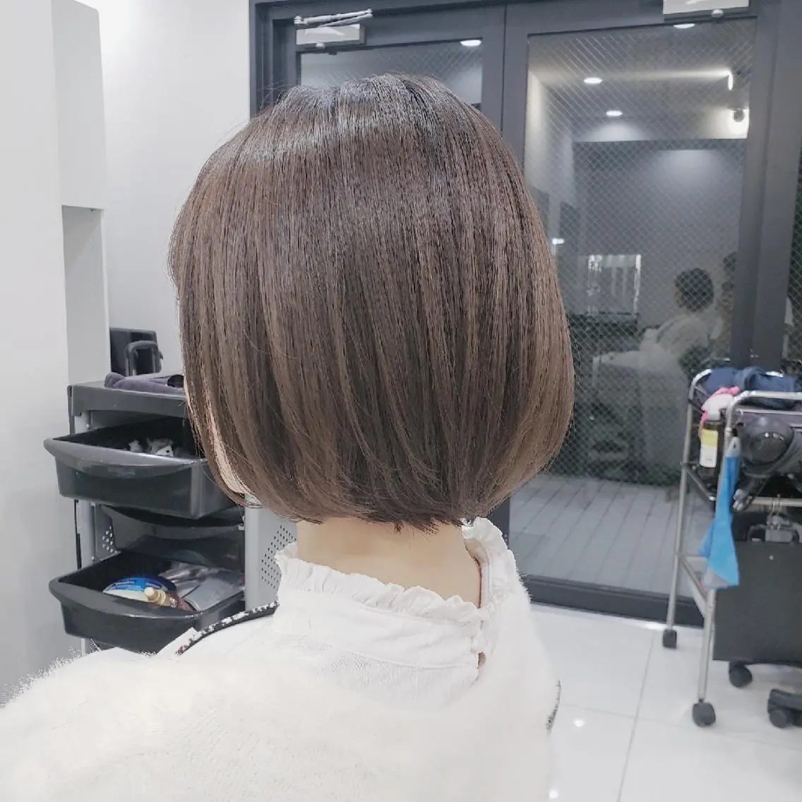 ショート カット ヘアカラー トリートメント [店長]カラーが好評 　小林のヘアスタイル