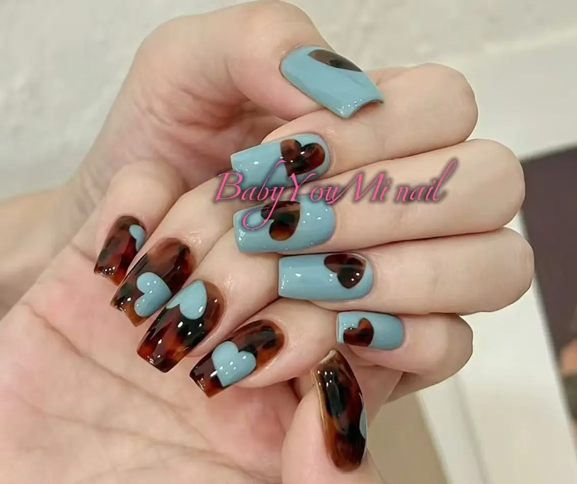 ネイル オーロラネイル チークネイル 成人式 フットネイル フレンチネイル ハンドネイル BabyYouMi nailのネイルデザイン