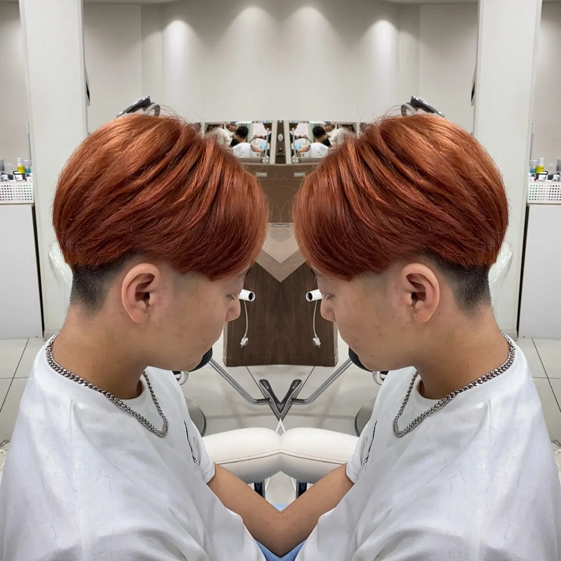 ショート カット ヘアカラー トリートメント 髪質改善カラー/店長 宮内秀峰のヘアスタイル