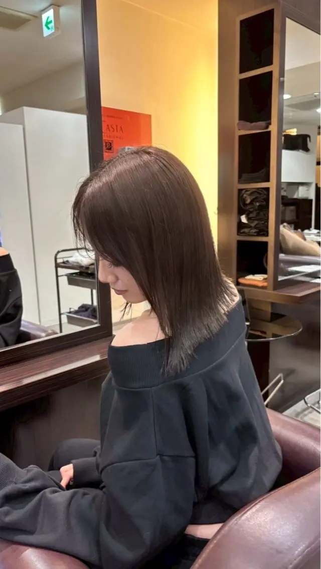 ミディアム 札幌 Nanami 🪽‪のヘアスタイル