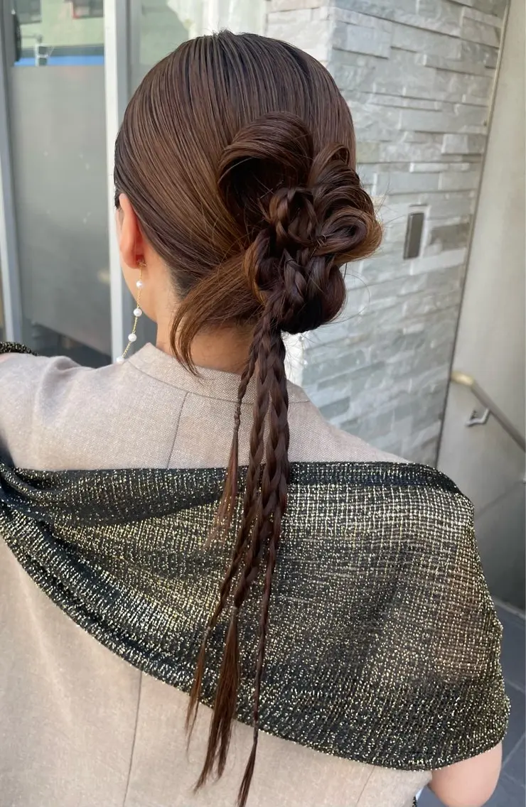ロング ヘアアレンジ ヘアセット 💖KANAMI💖 似合わせヘアスタイルのヘアスタイル