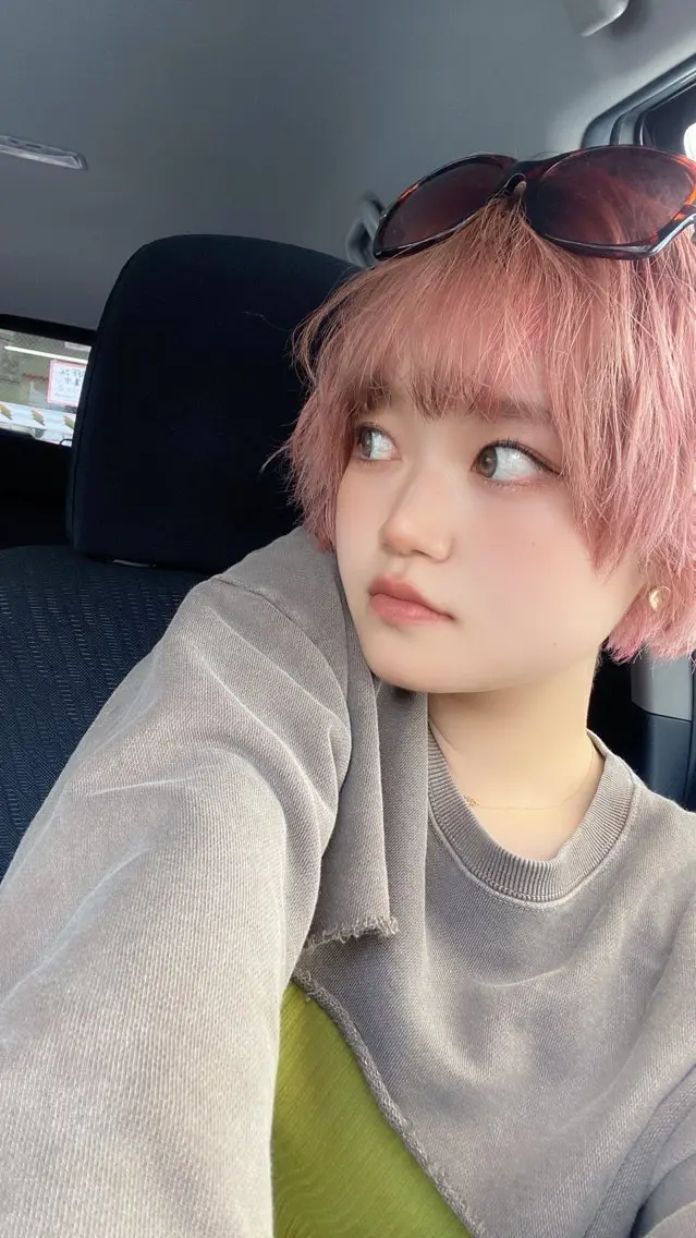 ミディアム カラー ショートボブ ブリーチ ダブルカラー ピンクカラー ボブ 🌼似合わせのプロ 心斎橋/rena🌼のマツエク・マツパデザイン
