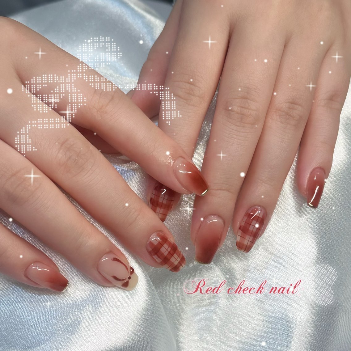 ネイル ハンドネイル ハンドケア 𝒚𝒖𝒛𝒖 ˖ ࣪⊹のネイルデザイン