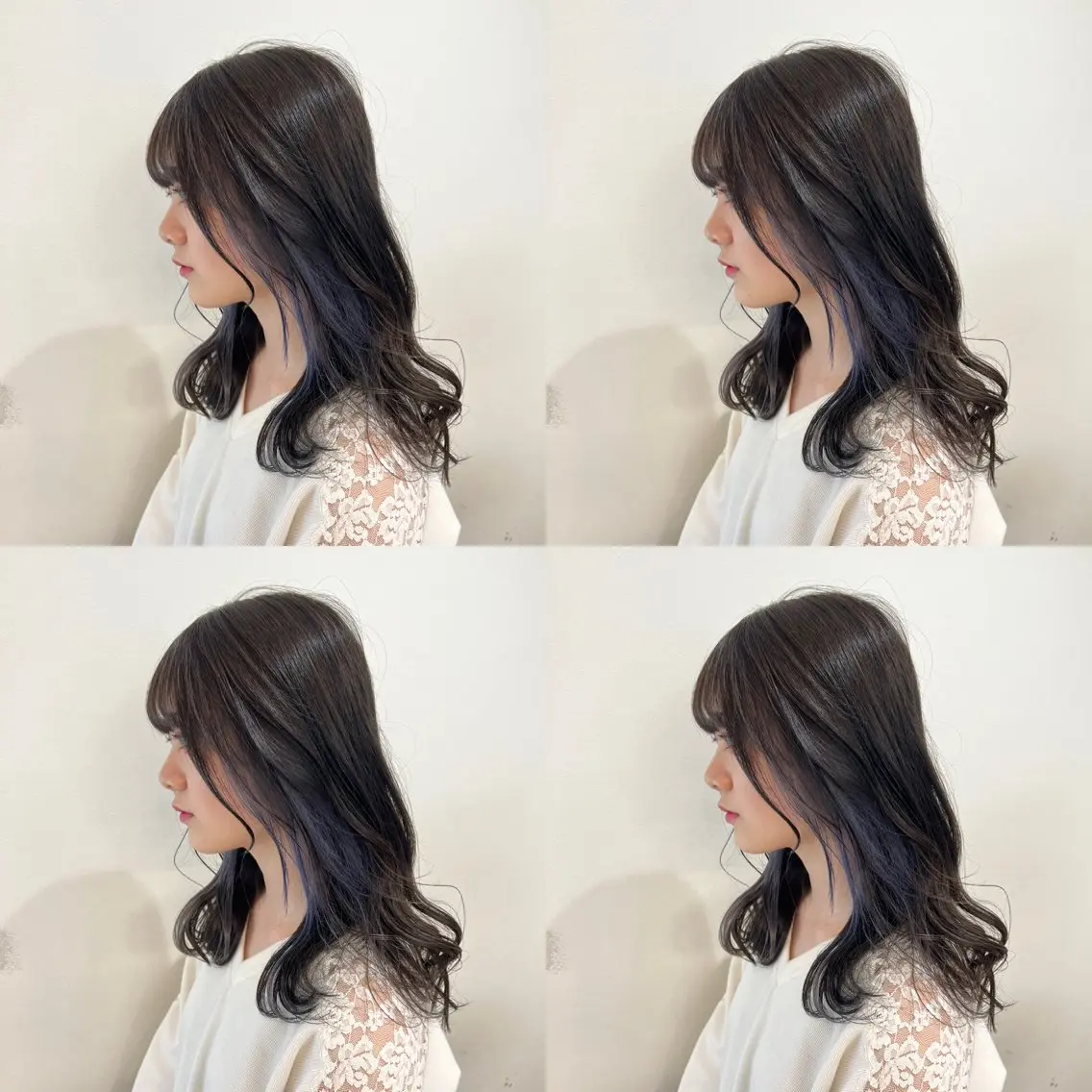 ミディアム カット ヘアカラー トリートメント ✨レイヤー/髪質改善 /エクステ✨ナカムラのヘアスタイル