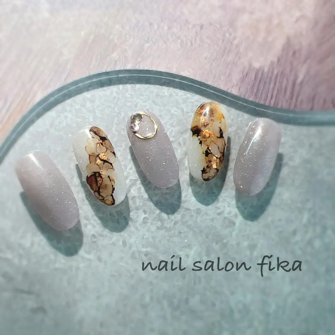ネイル アートネイル nail salon fikaのネイルデザイン