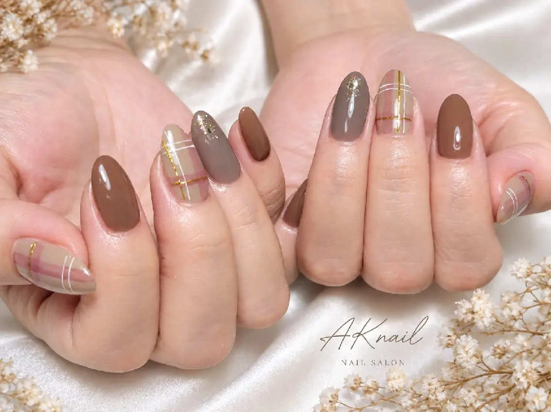 ネイル ネイル&巻き爪サロン AKnailのネイルデザイン
