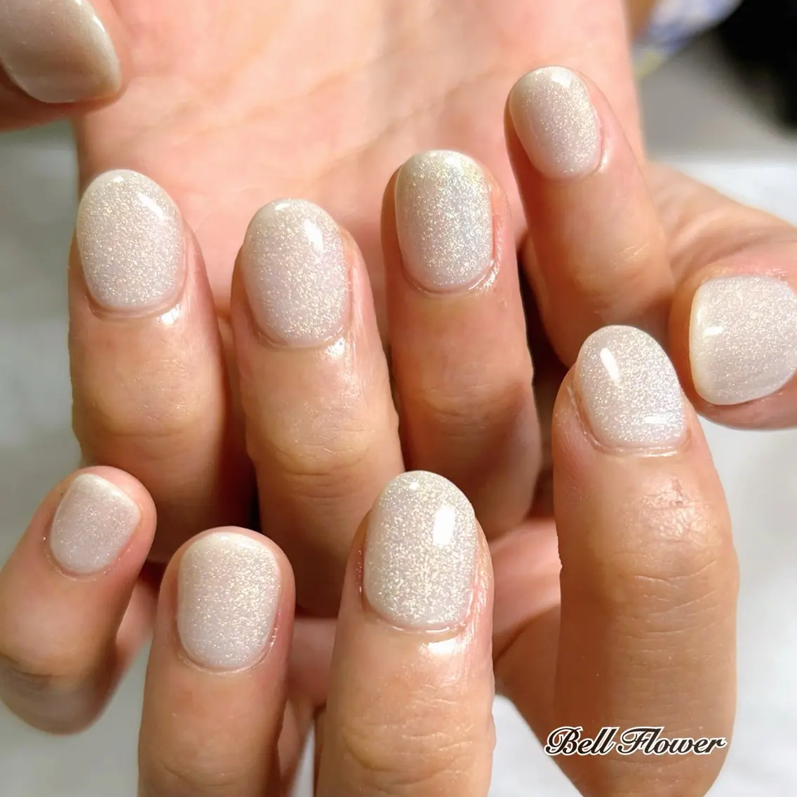ネイル ハンドネイル Bell Flowerのネイルデザイン
