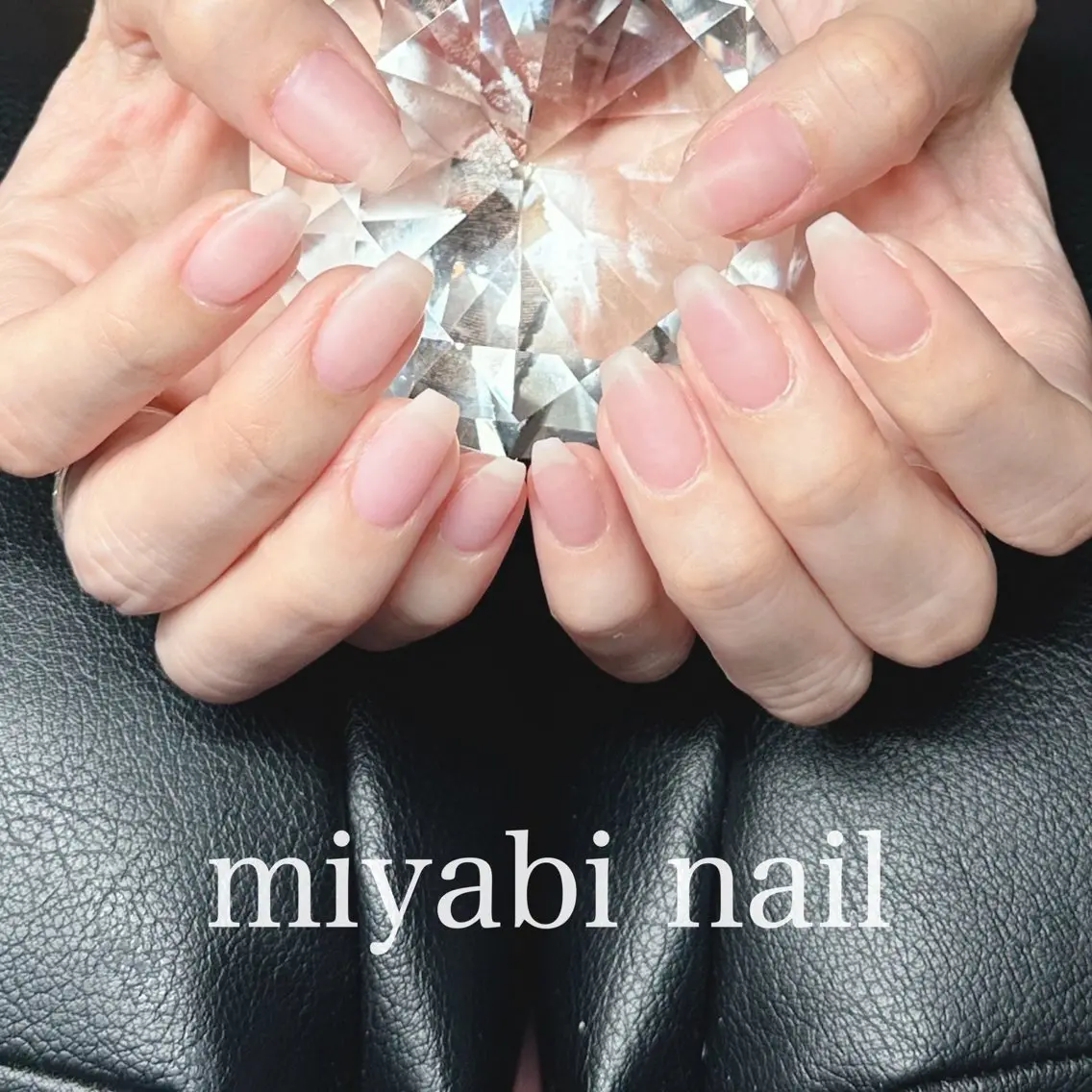 ネイル ジェルネイル マットネイル 持ち込み オフィスネイル ピンク ハンドネイル miyabi nail 桂川駅近くのネイルデザイン