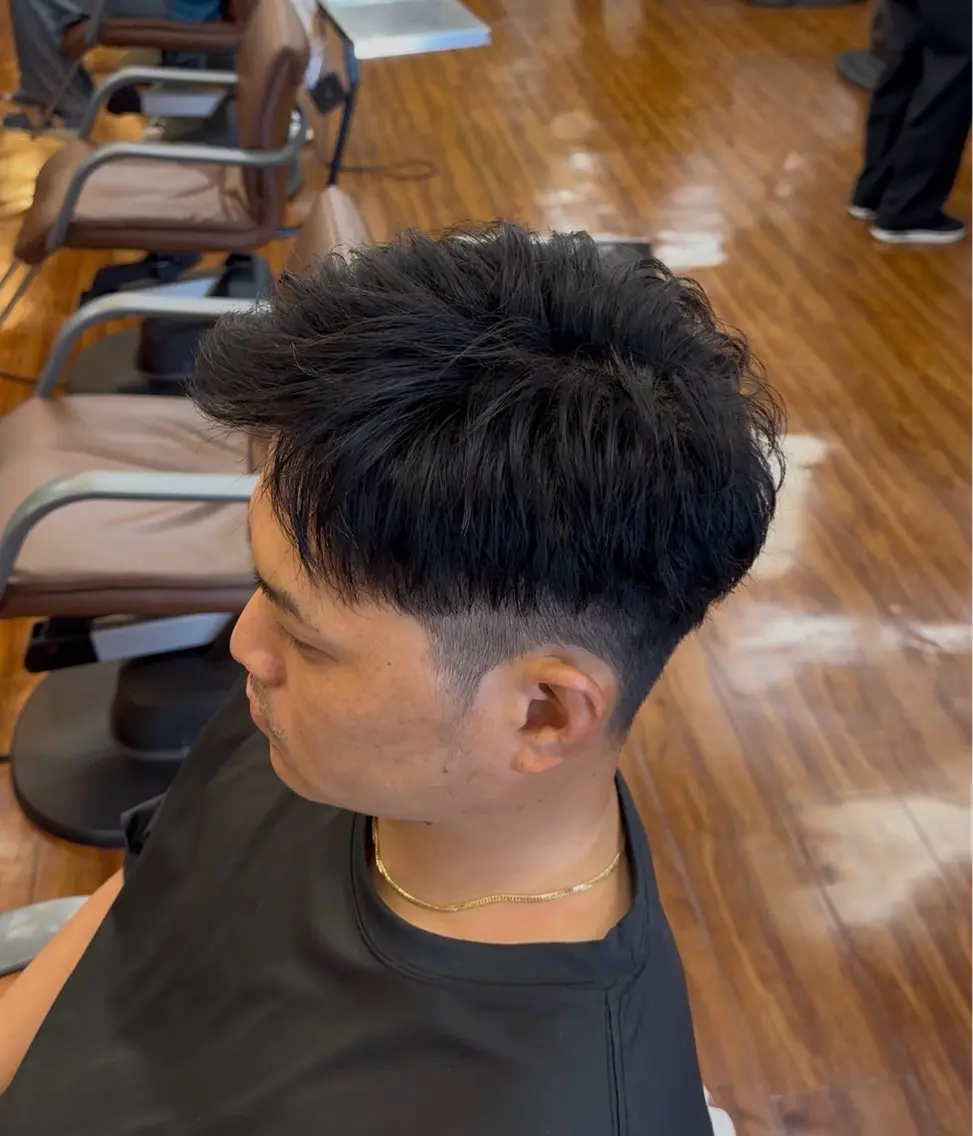 ショート メンズ 刈り上げ ショートヘア カット 一 汰のヘアスタイル