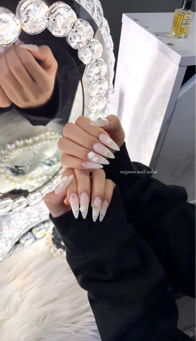 ネイル グリーン mignon nailのネイルデザイン