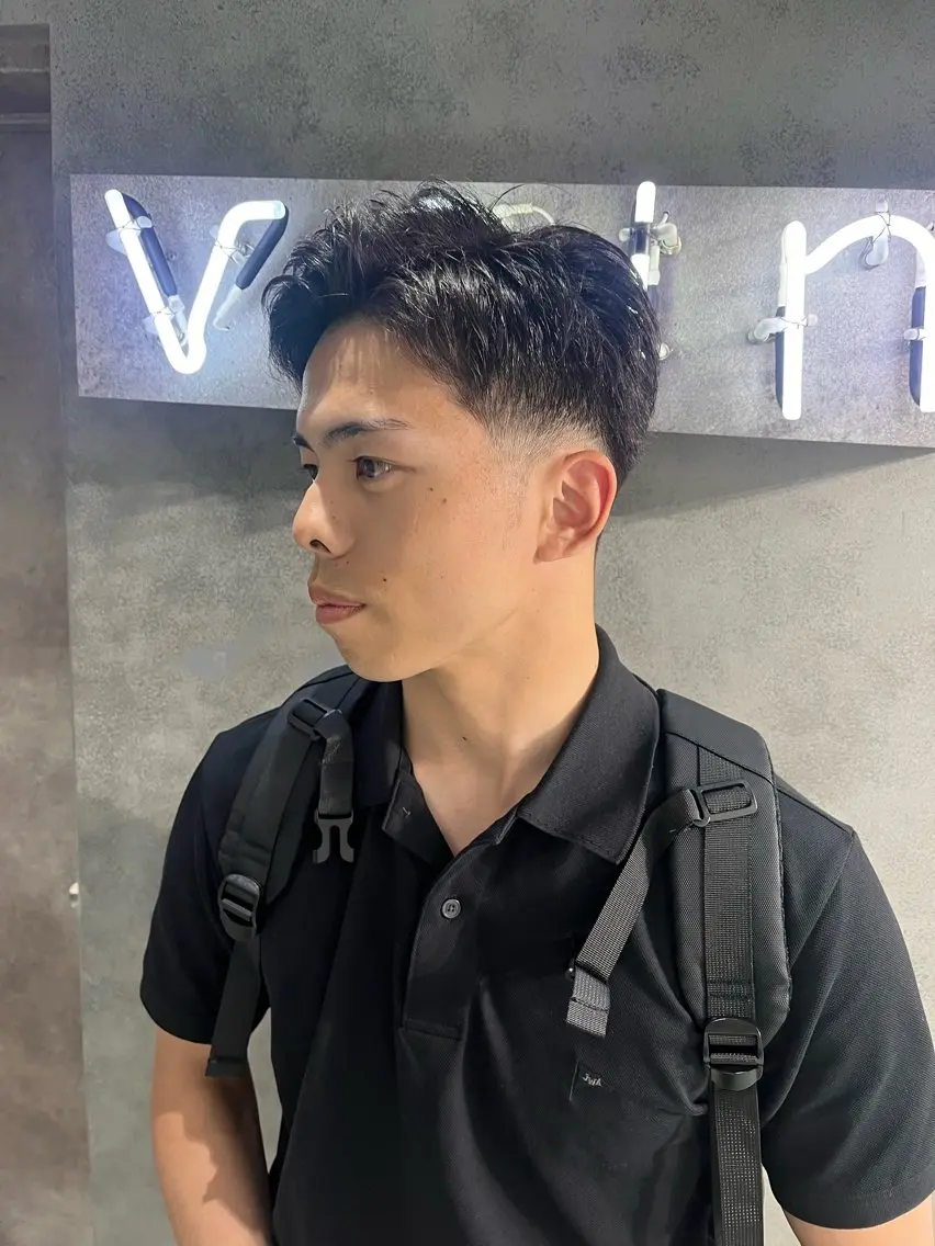 ショート 渋谷メンズ美容師 vain はるのヘアスタイル