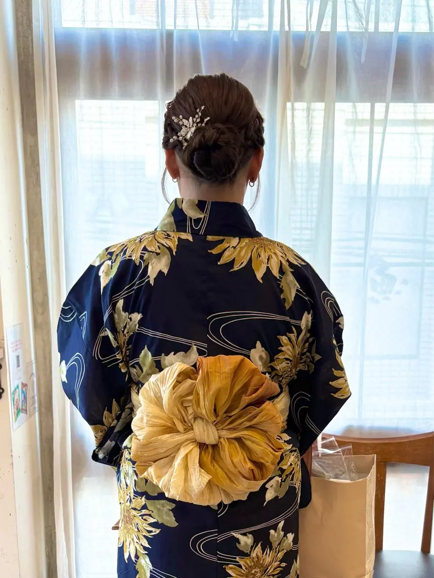 着付け 🐈‍⬛𝓷𝓪𝓸 ヘアメ/着付けのその他イメージ