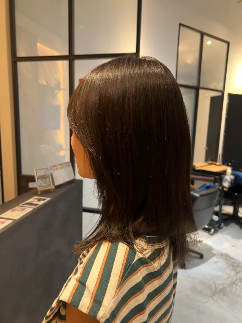 カラー ブラウンカラー ヘアカラー Miyuu 『藤沢』のヘアスタイル