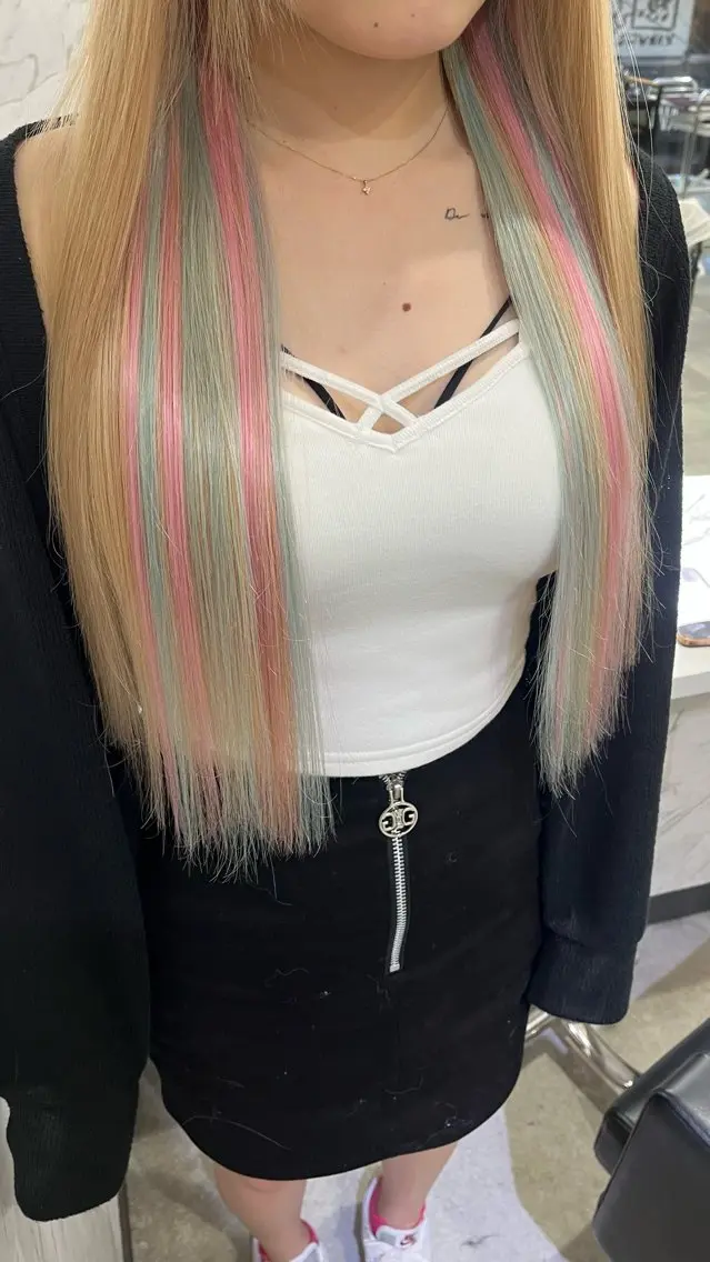 ロング エクステ 🐈‍⬛ララモアナ yuri🐈‍⬛のヘアスタイル