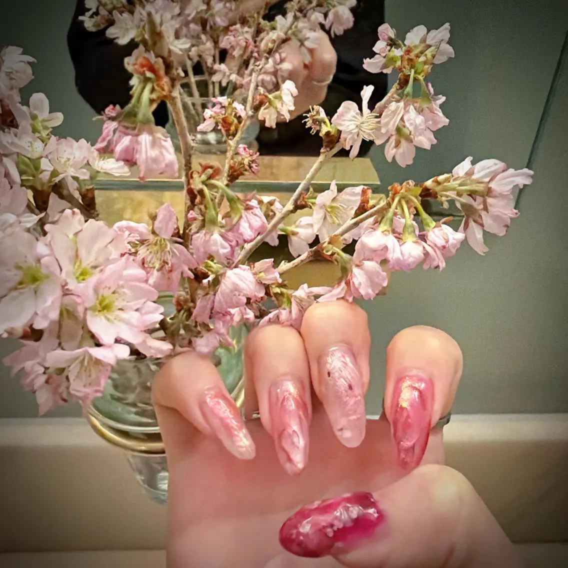 ネイル 自由が丘サロン あやめ💅のネイルデザイン