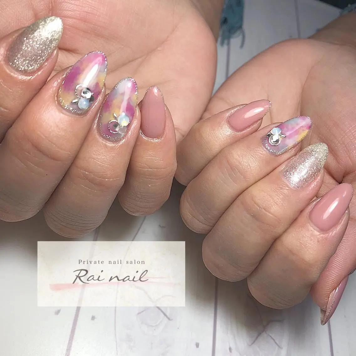 ネイル ハンドネイル Rai nail_ Risaのネイルデザイン