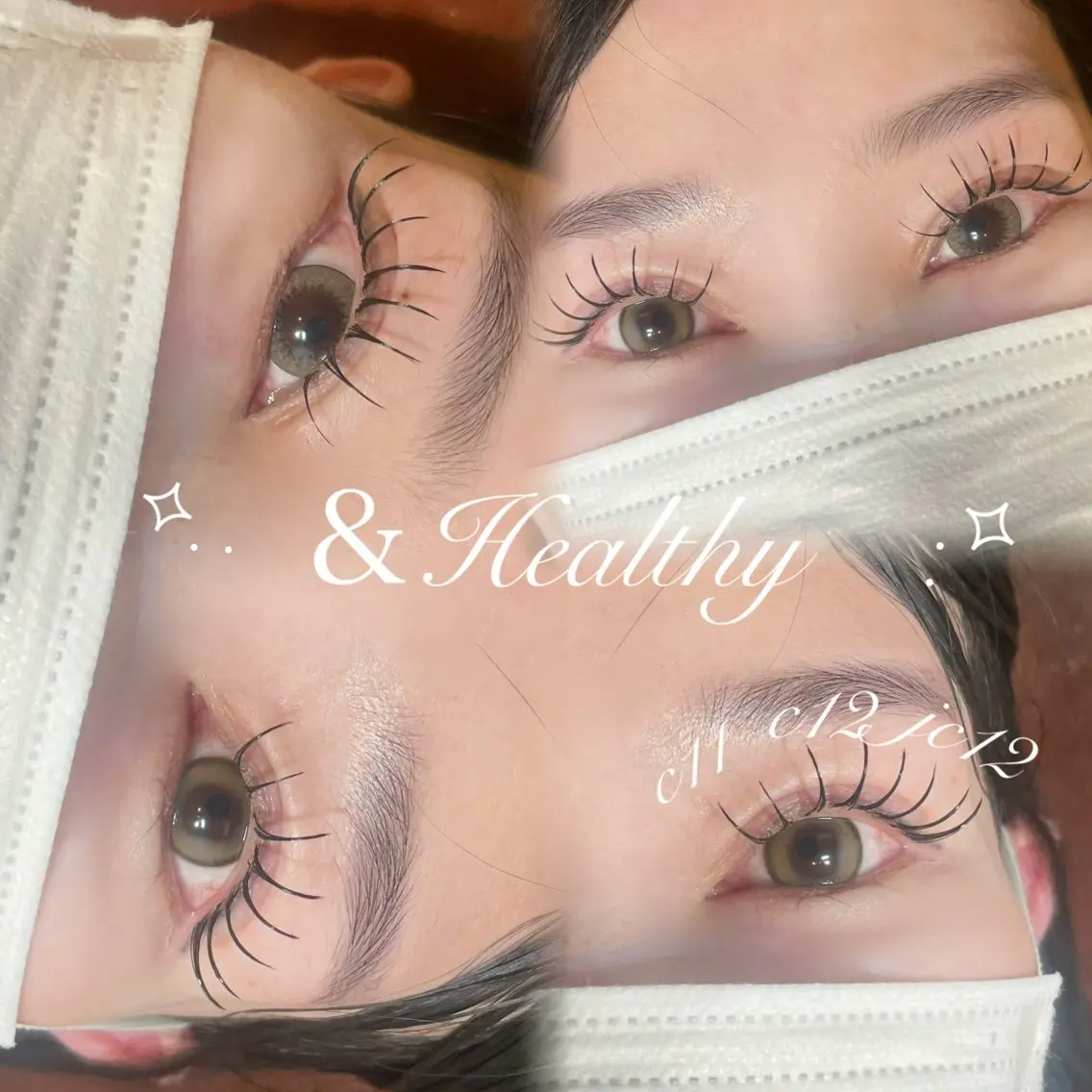 マツエク・マツパ KannaF ⸜🌷︎⸝のマツエク・マツパデザイン