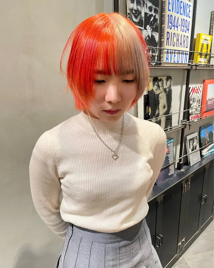 ショート カラー カット ヘアカラー トリートメント 優作 〜圧倒的信頼〜のヘアスタイル