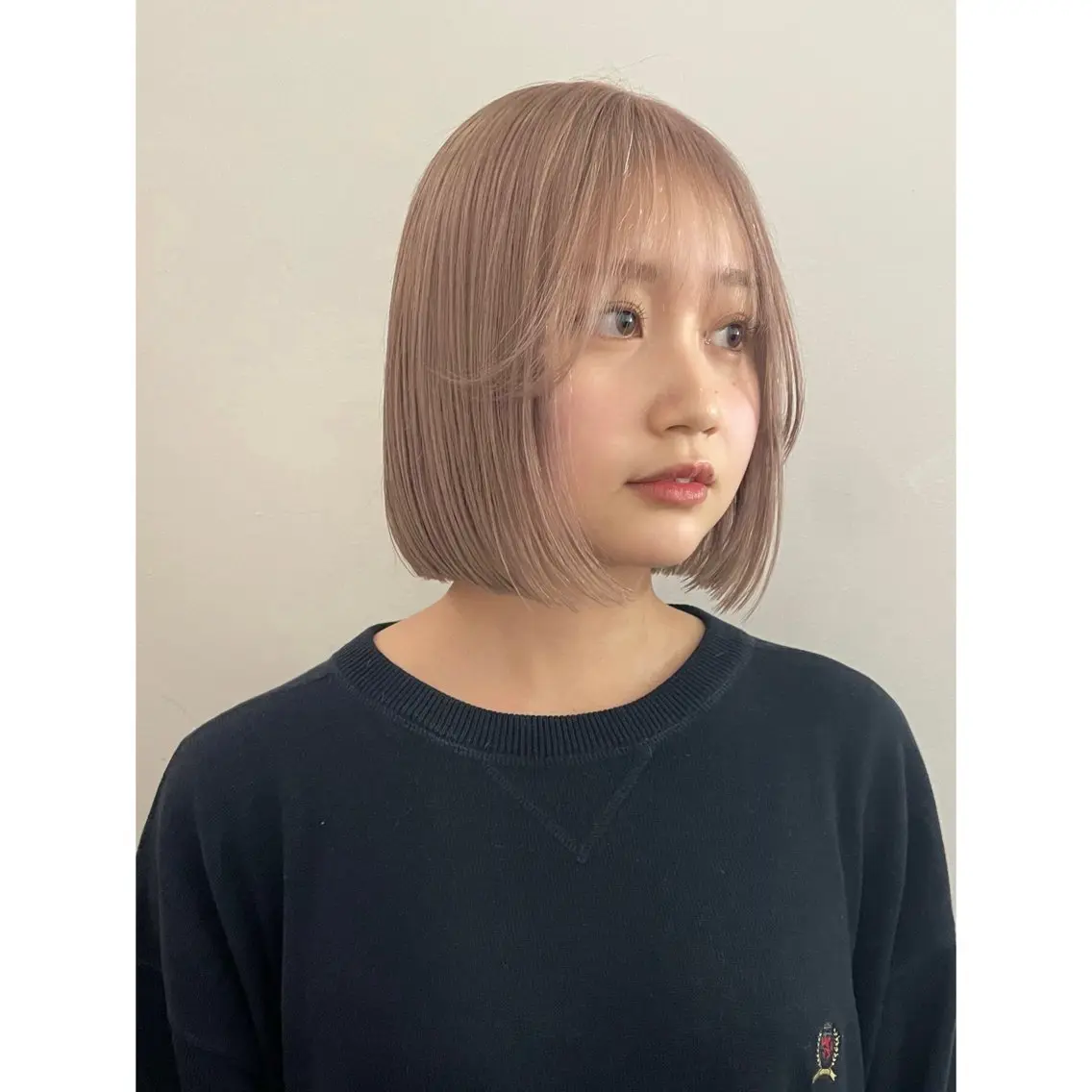ショート カラー ミルクティーベージュ /cinq/ユキ❄️のヘアスタイル