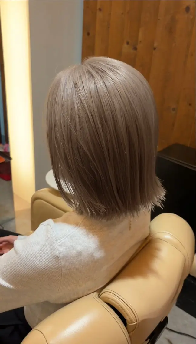 カラー たかはし ゆな豊中駅徒歩3分のヘアスタイル
