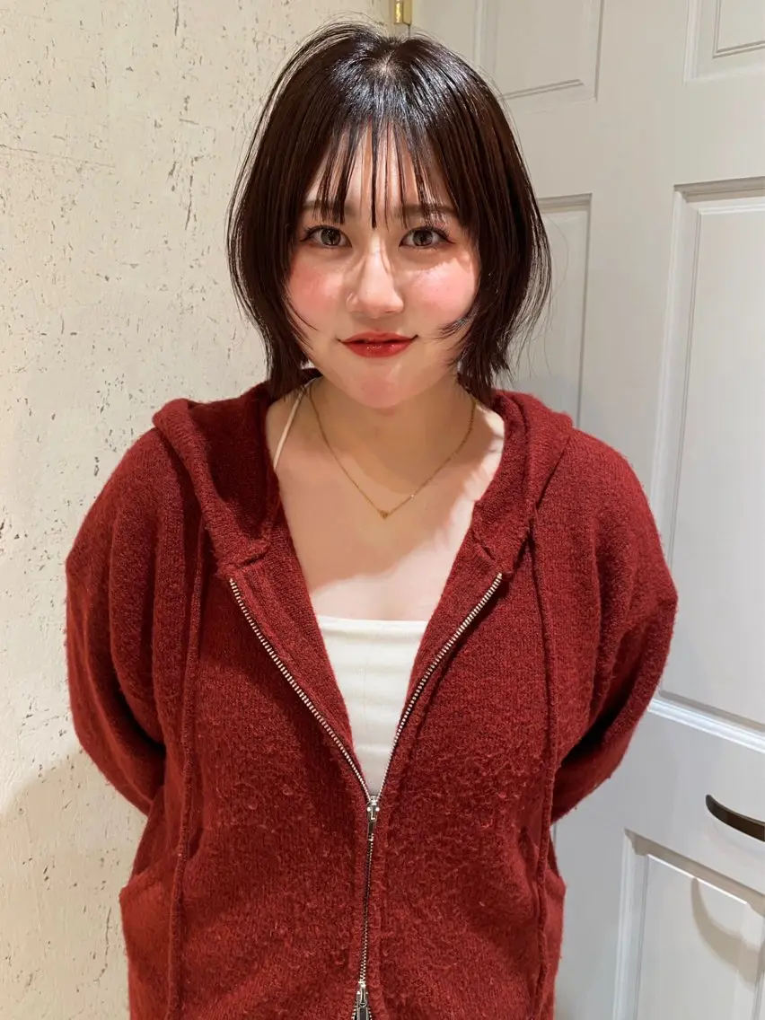 ショート カラー カット ヘアカラー トリートメント mai / linoah˚✧のヘアスタイル