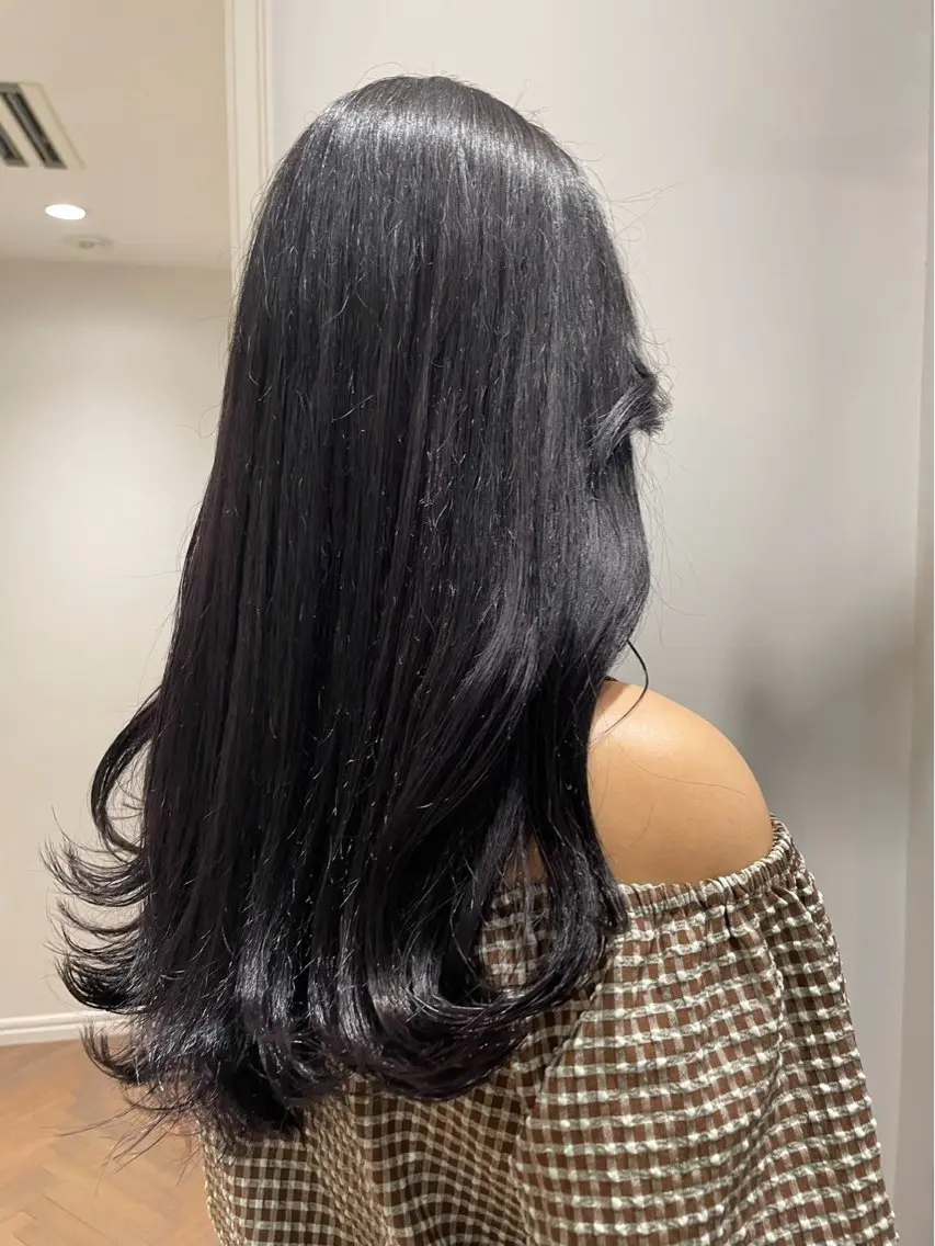 ミディアム カラー 古野 麟のヘアスタイル