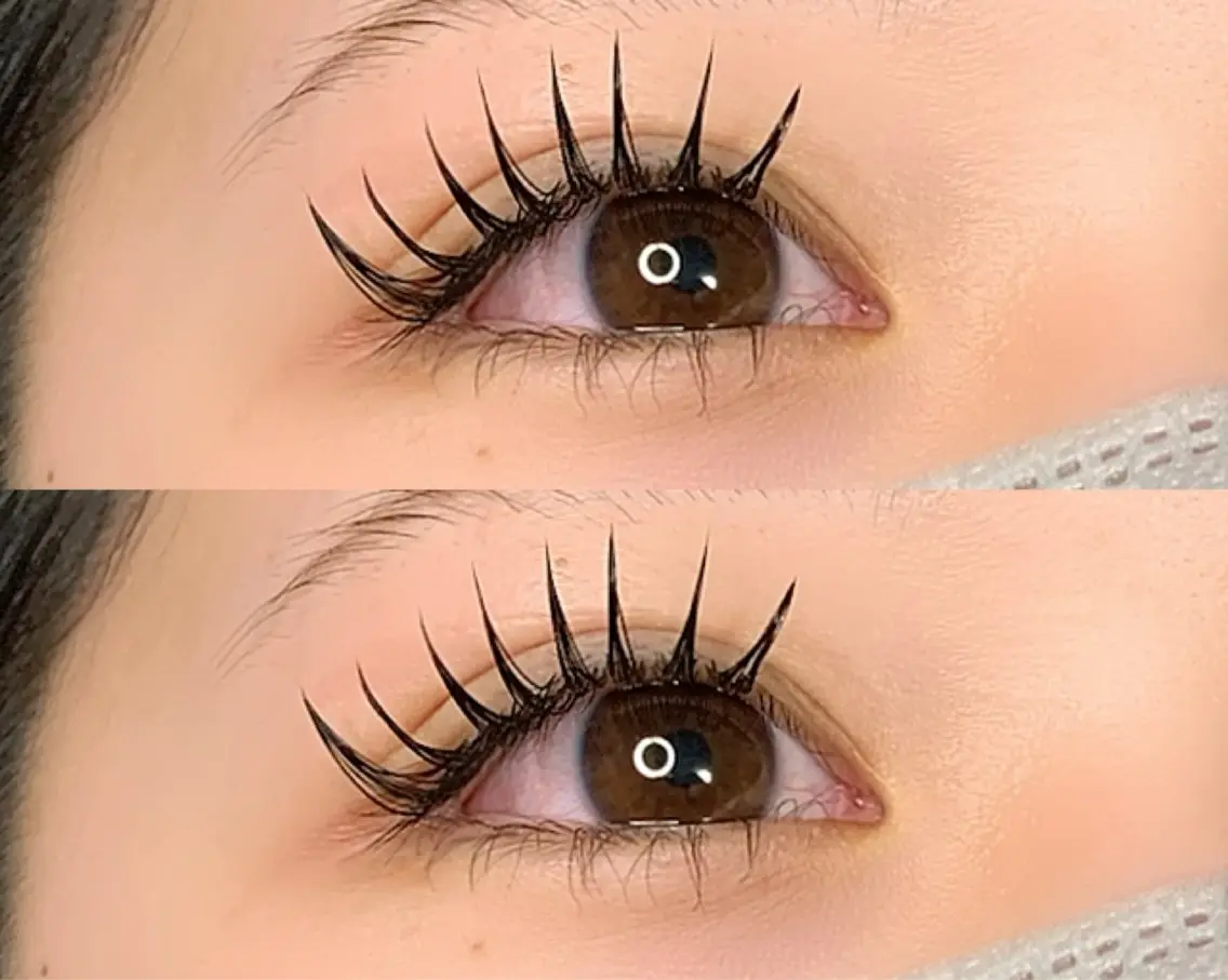 マツエク・マツパ フラットラッシュ Eyelash Salon IROのマツエク・マツパデザイン