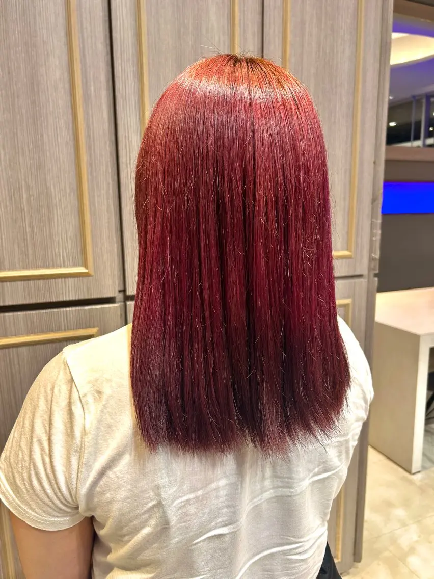 暖色カラー🍓(ピンク・ワインレッド・ラベンダーなど)の写真