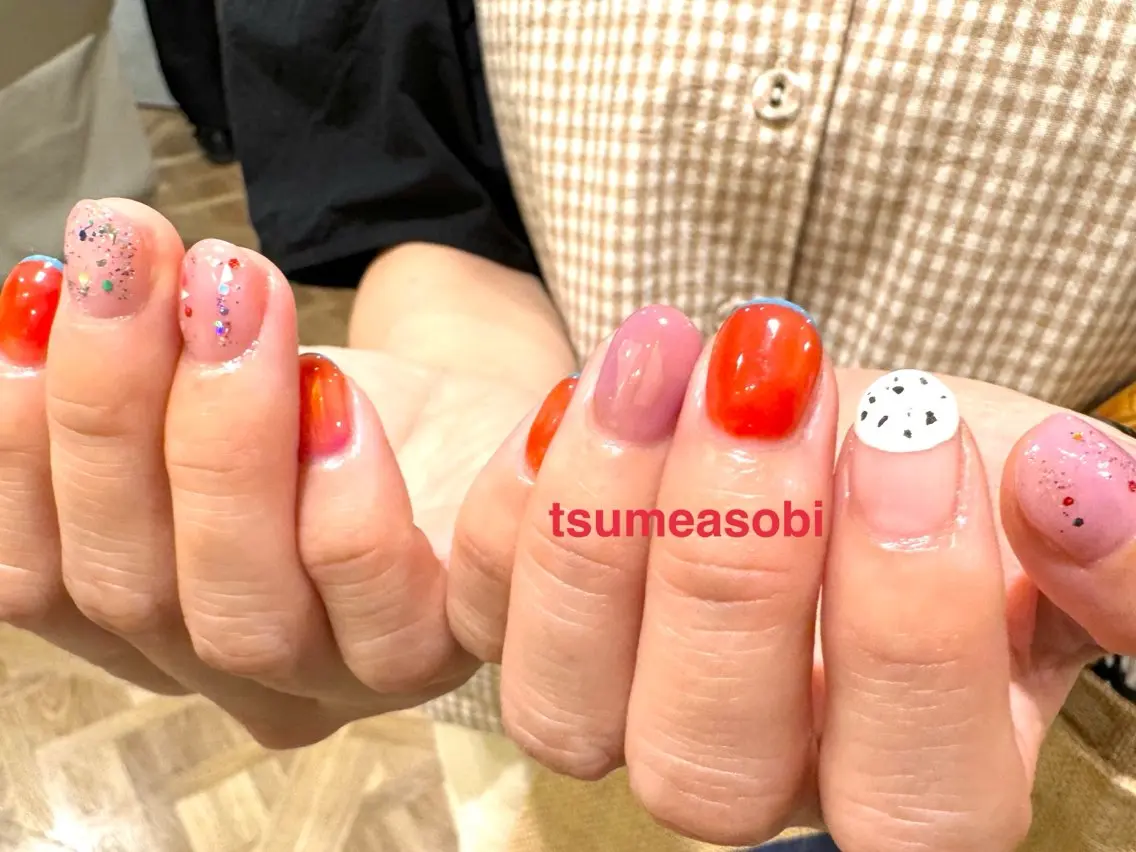 ネイル ハンドネイル tsumeasobi 🪬macoのネイルデザイン