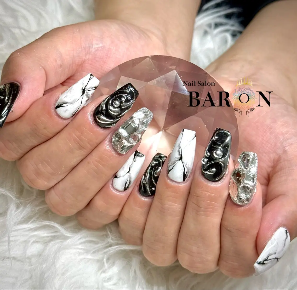 ネイル ハンドネイル ♛︎BARON♛︎ MASAMIのネイルデザイン