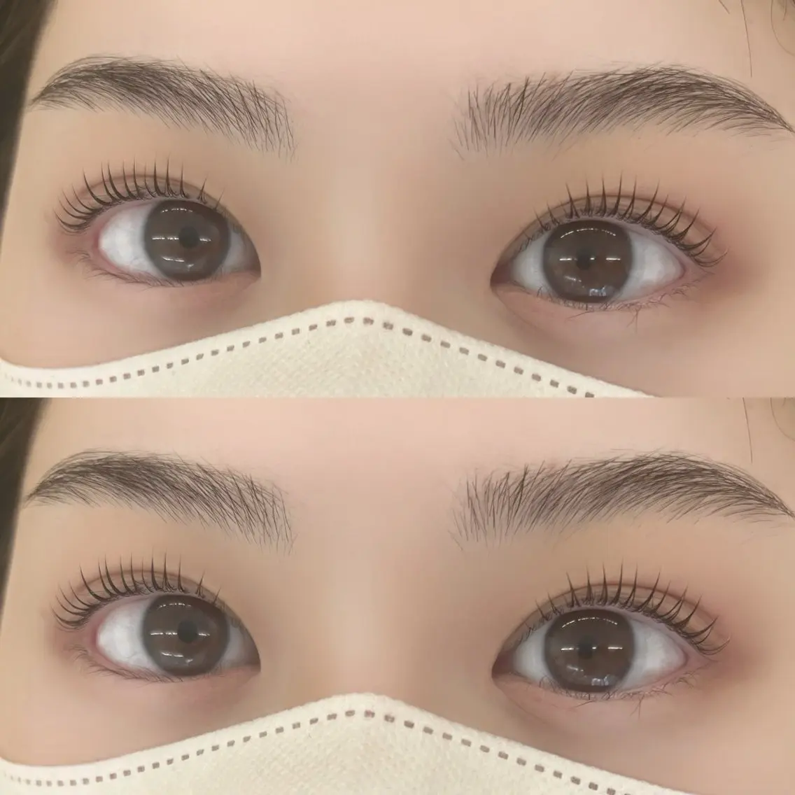 マツエク・マツパ 束感まつ毛 フラットラッシュ 韓国風マツエク ナチュラル まつげパーマ マツパ CLUTCH🫧 ayanoのマツエク・マツパデザイン