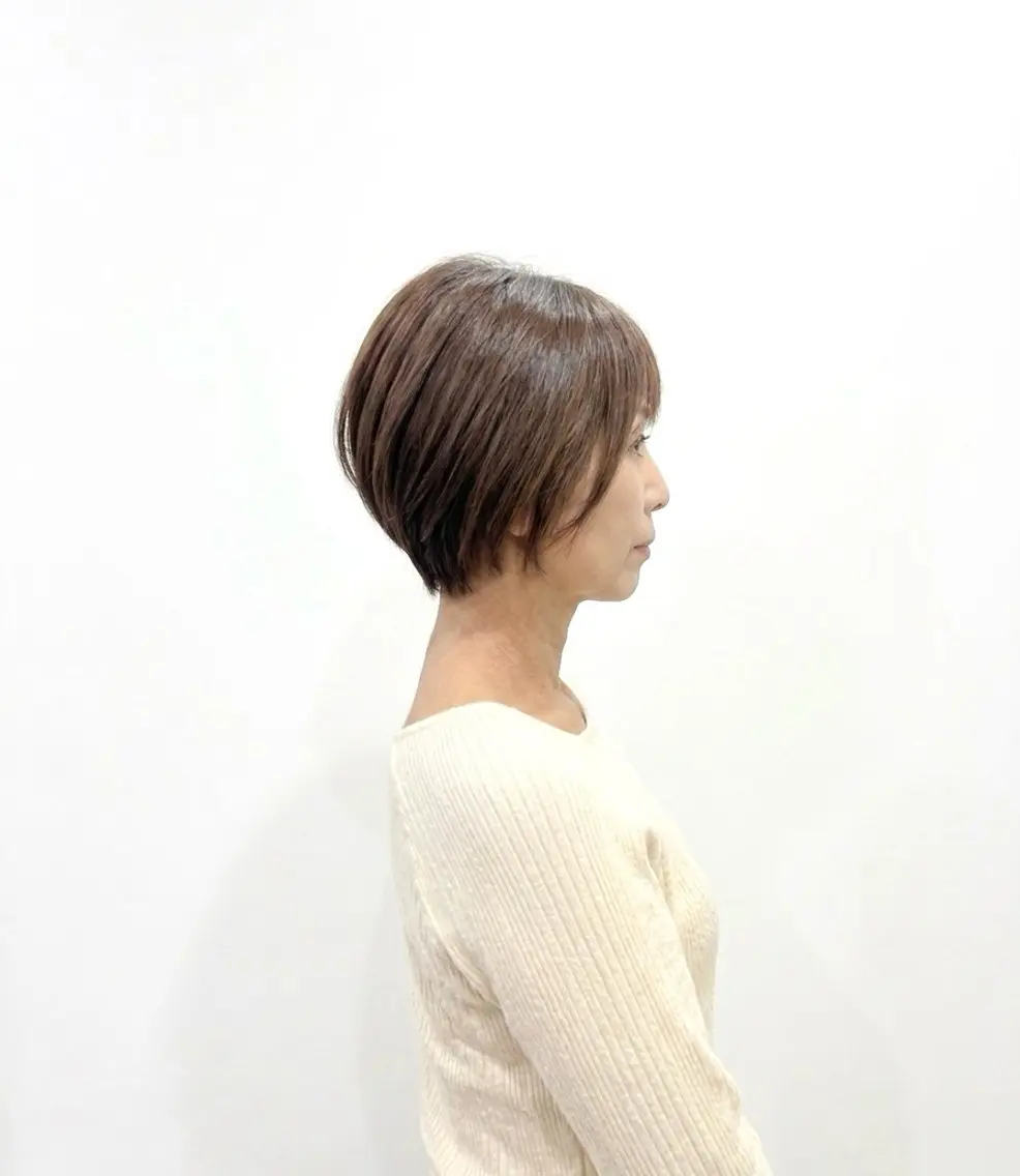 ショート カラー カット ヘアカラー トリートメント 脱・パサつき髪/小塚 美容室難民の方はぜひのヘアスタイル