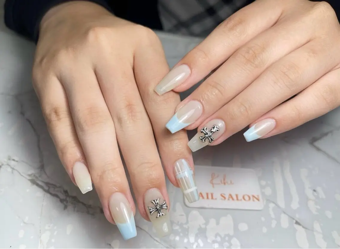 ネイル アートネイル フレンチネイル ジェルネイル グラデーション 韓国ネイル Nail Salon kihi大塚店のネイルデザイン