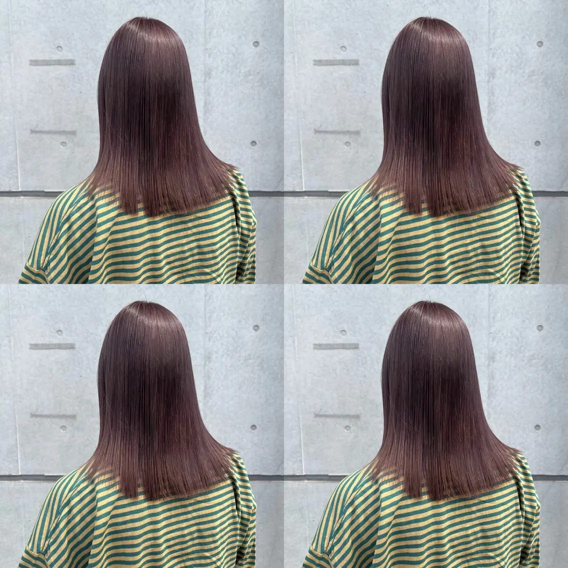 セミロング カラー 🎀韓国ヘア/ 髪質改善 このは🎀のヘアスタイル