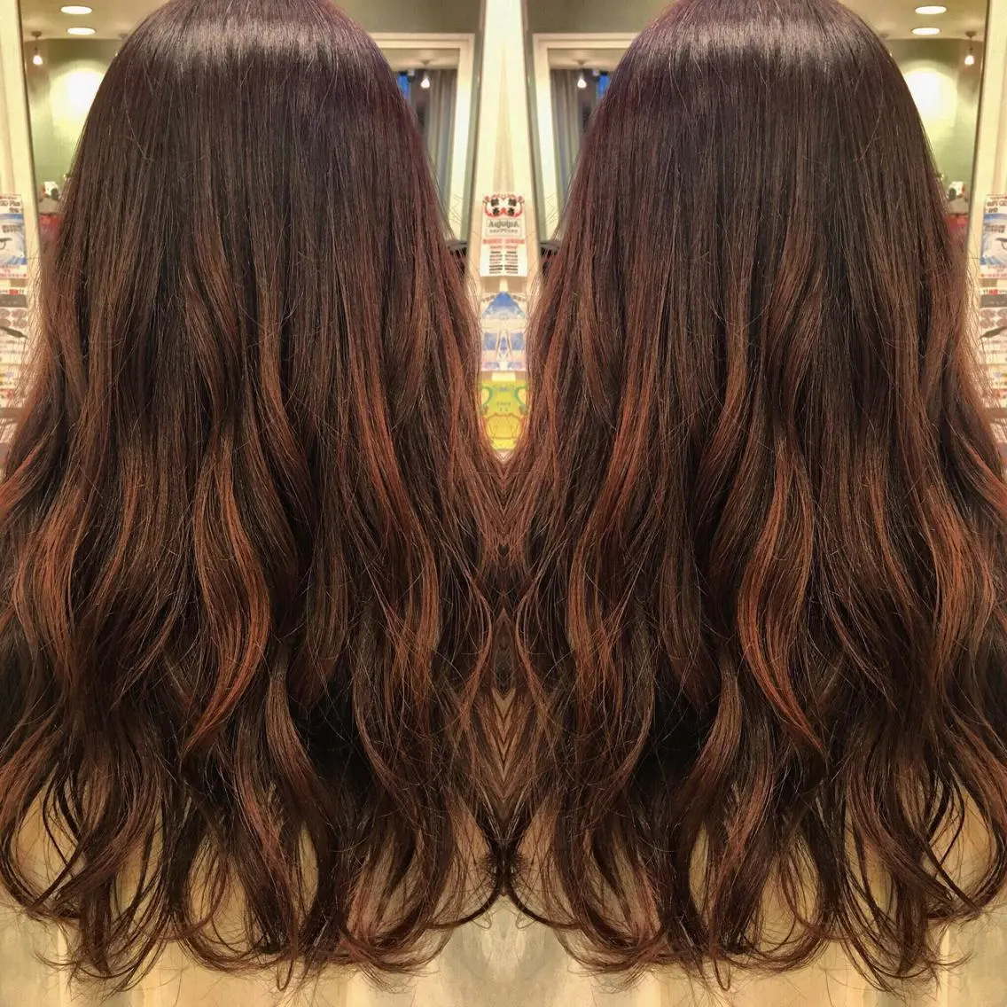 ロング カラー box mico. mutsumiのヘアスタイル