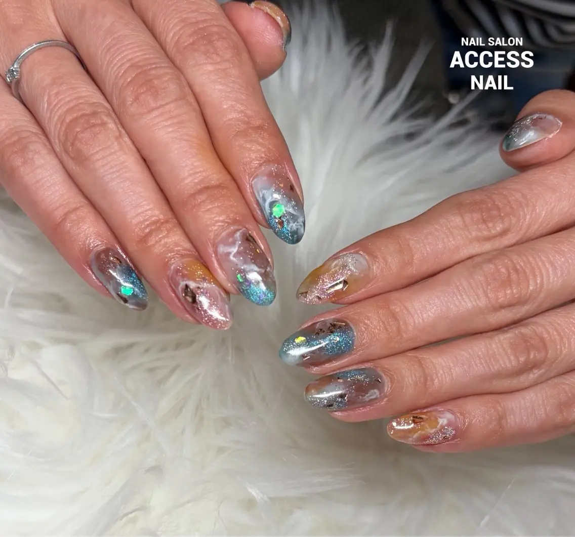 ネイル access nailのネイルデザイン