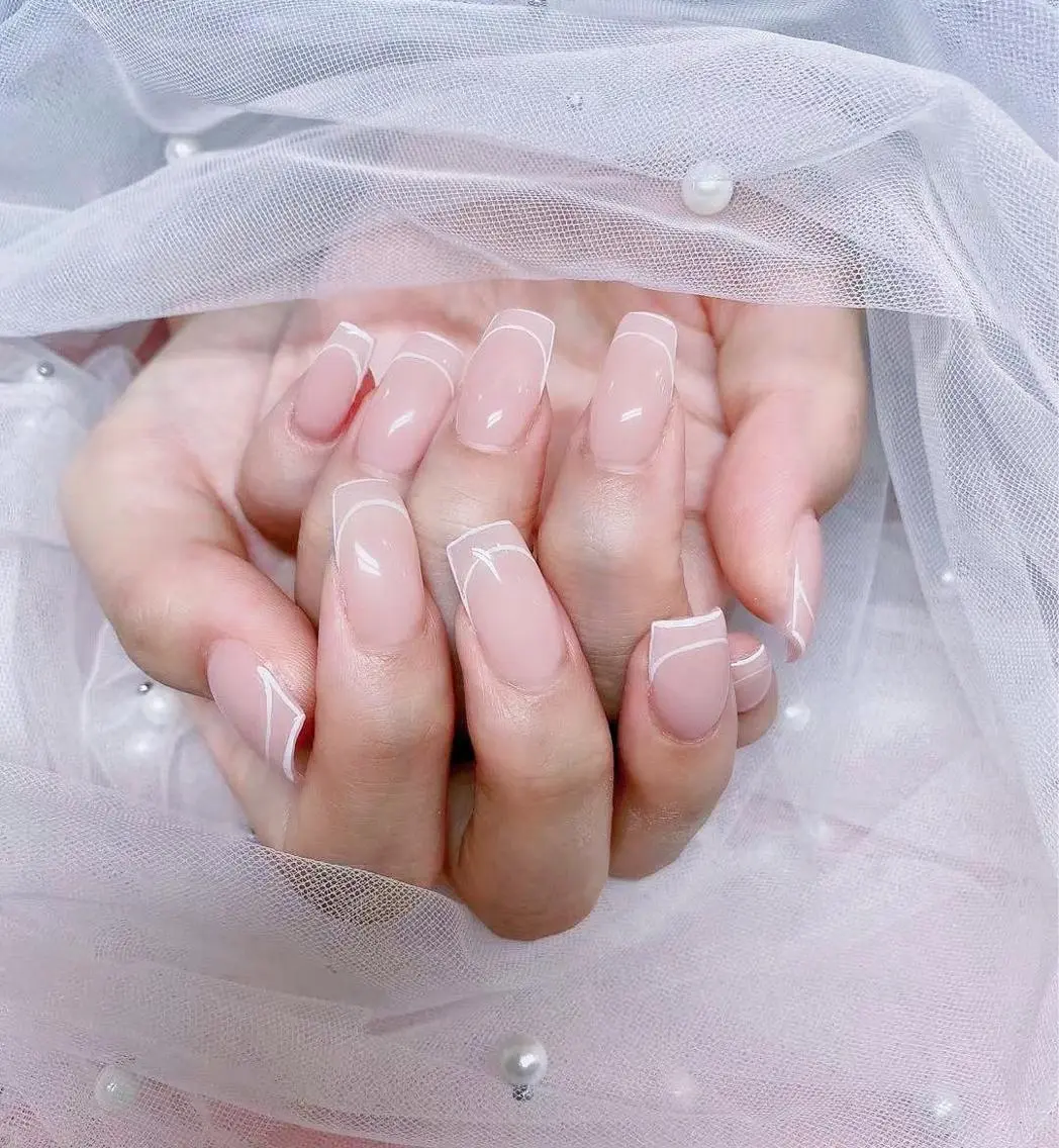 ネイル 長さ出し ネイルチップ Nail Salon kihi大塚店のネイルデザイン