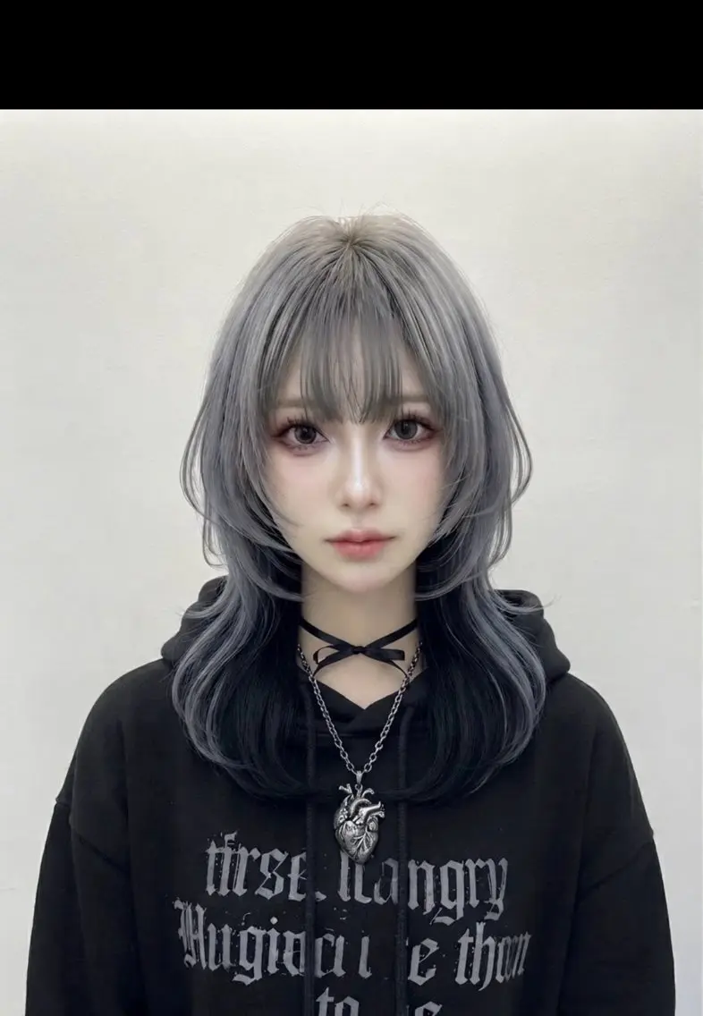 ミディアム カラー カット トリートメント 🐺ウルフ特化🐺 ブリーチ/メンズ/栄のヘアスタイル