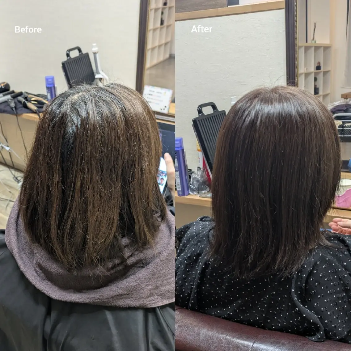 カラー ヘアカラー こさか ゆづきのヘアスタイル