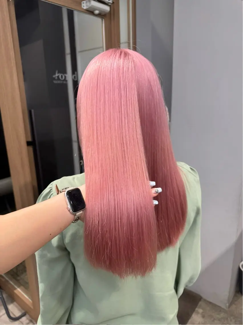 ロング カラー ヘアカラー トリートメント ヘアセット sakura / color ✧のヘアスタイル
