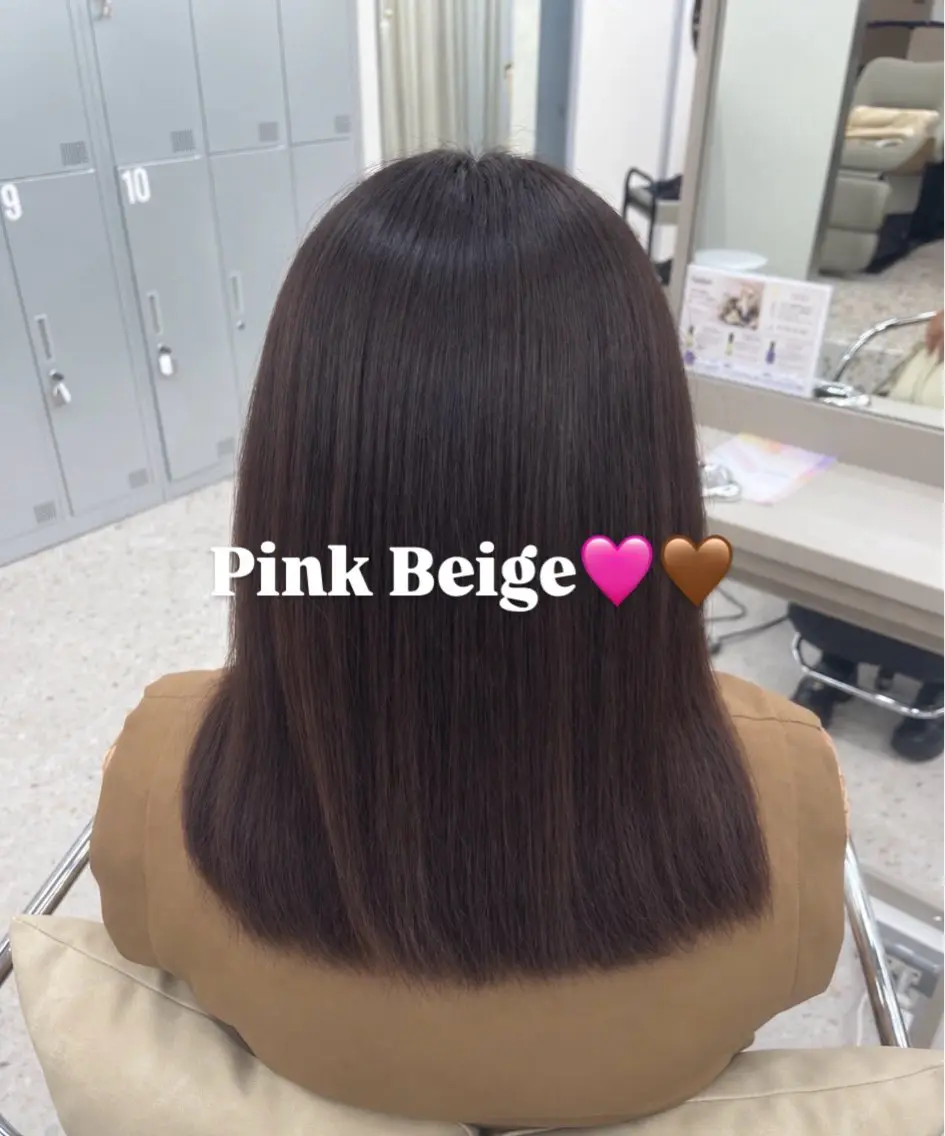ミディアム カラー COCO reiのヘアスタイル