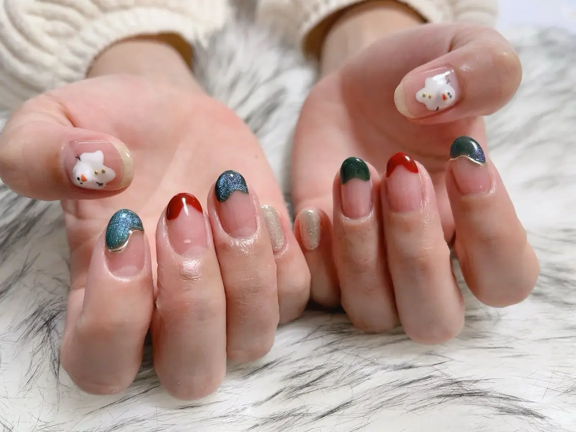 ネイル ジェルネイル 韓国ネイル メンズネイル パラジェル ブライダルネイル kiki nail たまプラーザのネイルデザイン