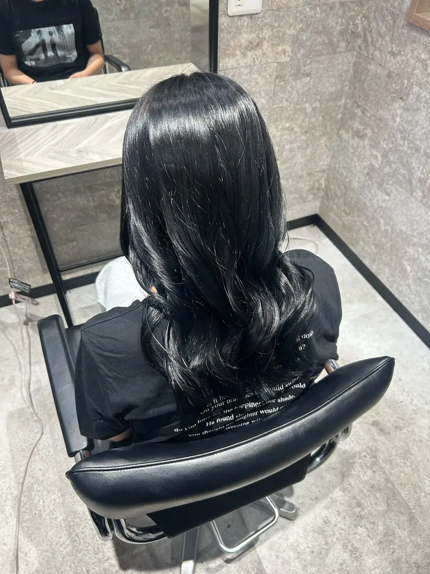 セミロング ヘアカラー トリートメント カラーモデル募集中 ✨hinahaのヘアスタイル