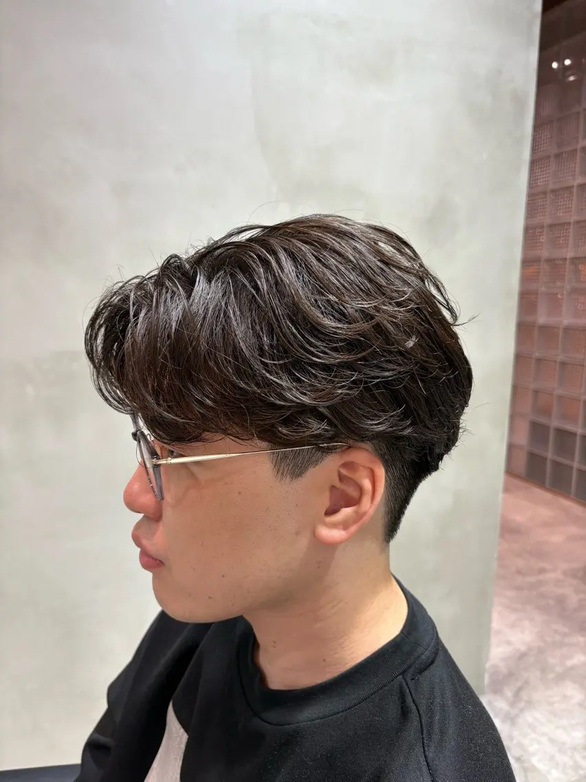 パーマ メンズ パーマ fifth 清水睦月のヘアスタイル
