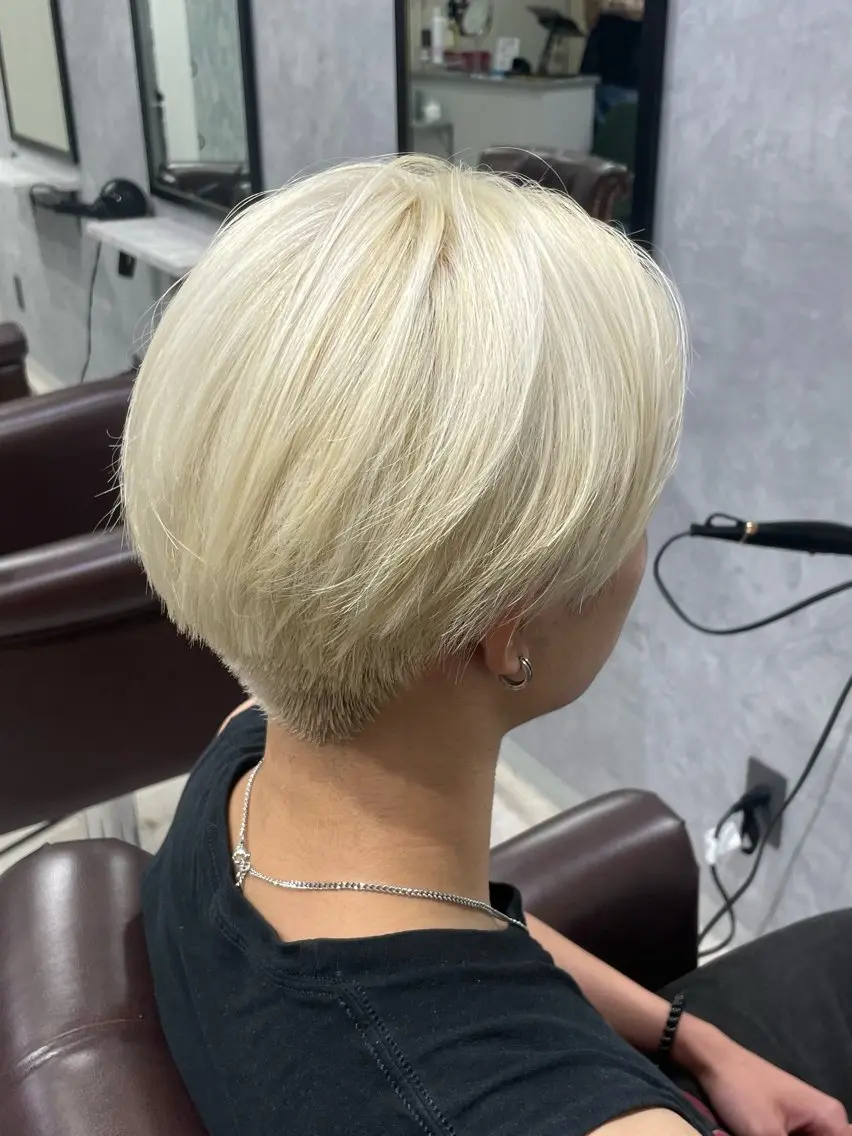 ショート カラー メンズ ヘアカラー GLADGE 池袋/ 茂木のヘアスタイル