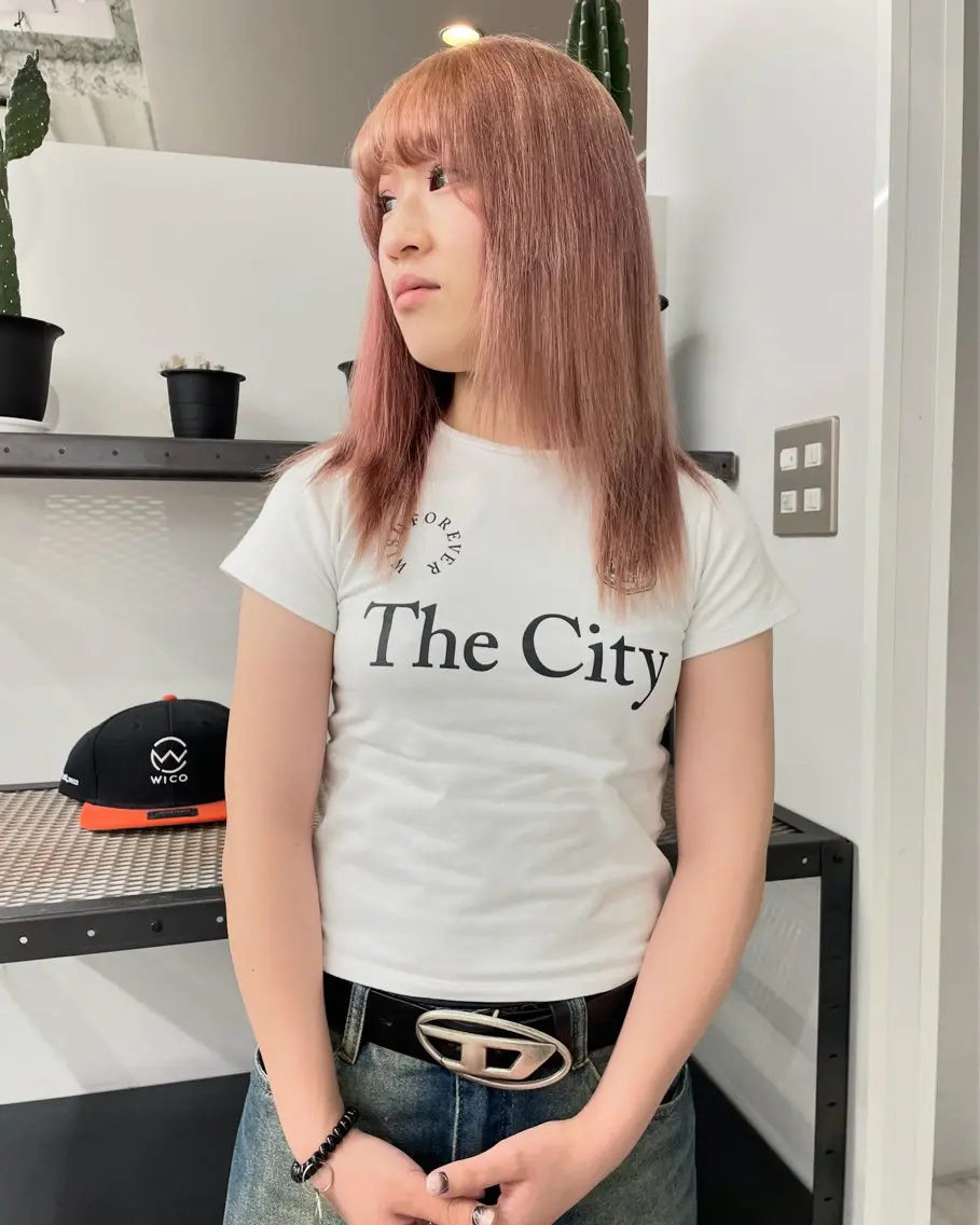 ミディアム ヘアカラー 【🥀履歴修正🥀】 ハイトーン職人/拓真のヘアスタイル
