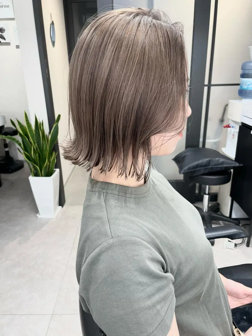 ✨学生U22限定クーポン✨似合せカット、トレンドカット、毛量調整カット✨流行りの切りっぱなし、顔まわりカット✂️の写真