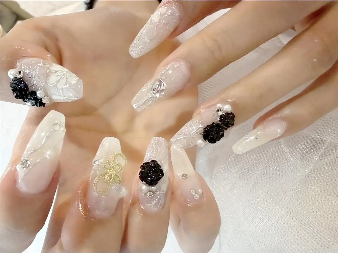 ネイル Jrスタッフ LIBELLE京橋のネイルデザイン