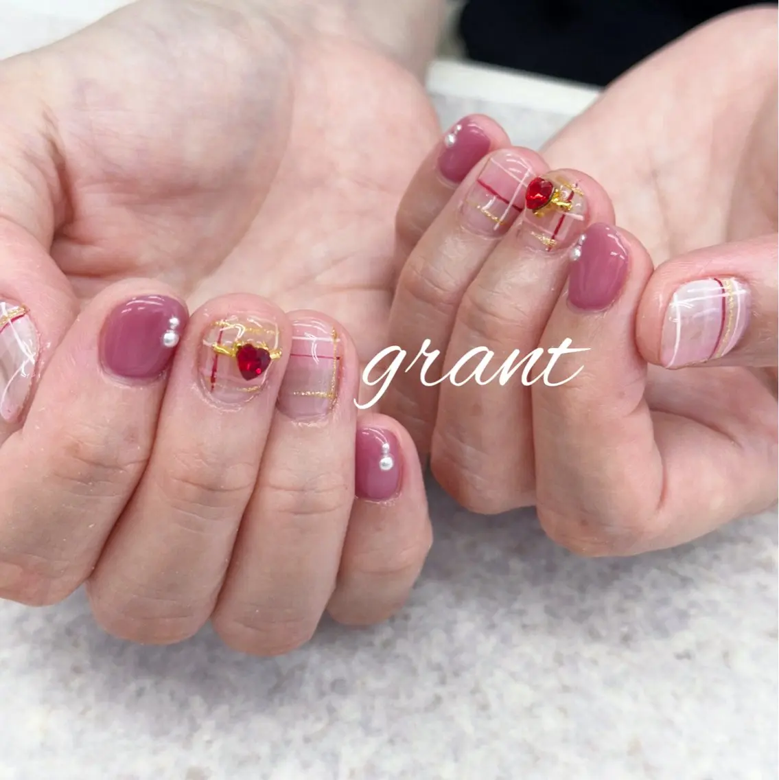 ネイル ハンドネイル nailsalon grantのネイルデザイン